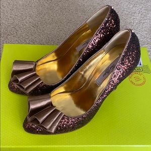 Ted Baker Mayter pump in Brown Metallic